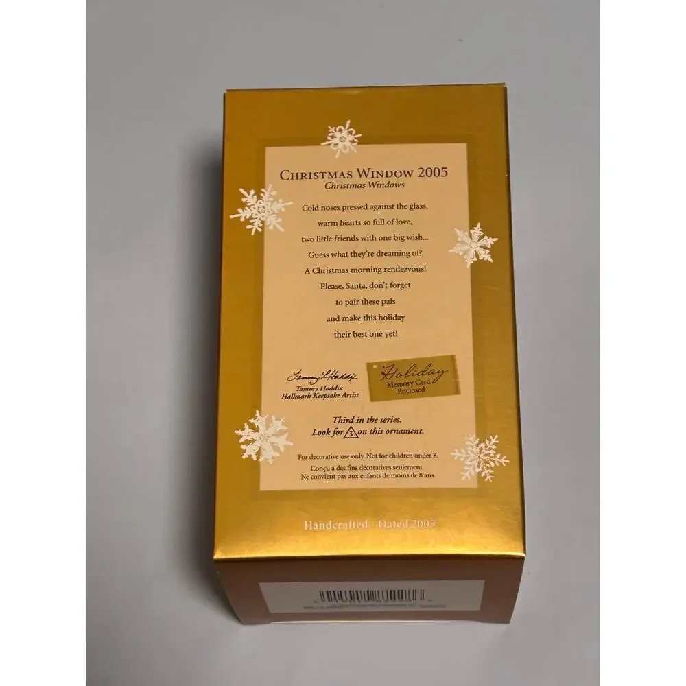 Hallmark Keepsake Ornament Club Exclusive “Christmas Window” #3 Series 2005